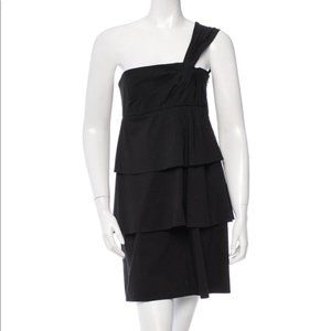 Robert Rodriguez One Shoulder Cocktail Dress